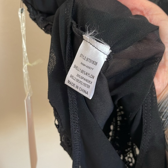 Sexy Sheer Bodysuit NWT - Picture 9 of 9